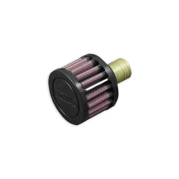 CRANKCASE VENT DNA FILTER ROUND-MALE ID 12mm