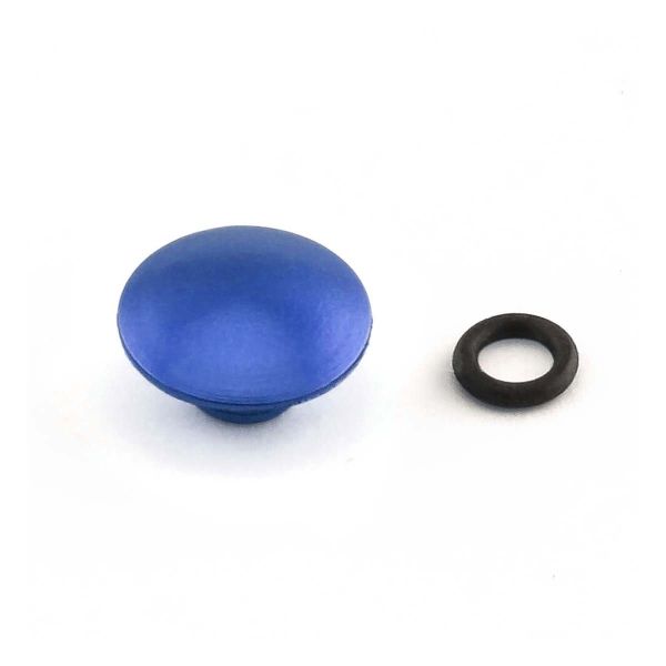 ΤΑΠΕΣ ΓΙΑ ΒΙΔΕΣ (LBUT8B) Aluminium Button Insert M8 Blue