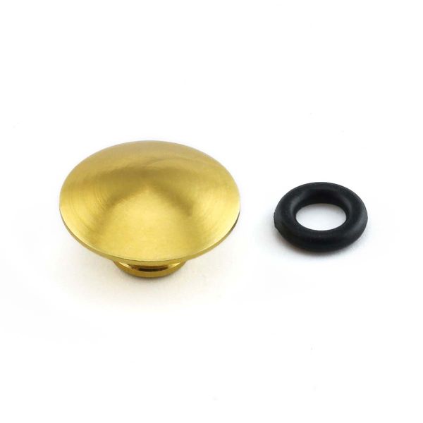 ΤΑΠΕΣ ΓΙΑ ΒΙΔΕΣ (LBUT8G) Aluminium Button Insert M8 Gold