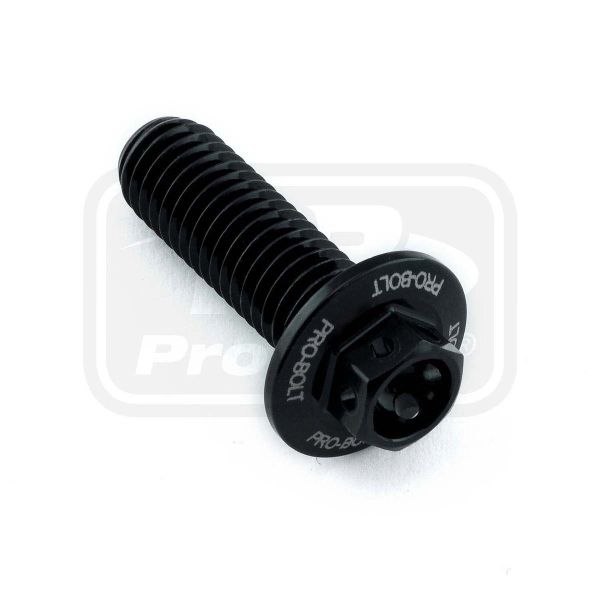 ΒΙΔΕΣ ΕΞΑΓΩΝΕΣ (ΧΑΡΑΓΜΕΝΕΣ) PRO-BOLT Aluminium Flanged Hex Bodywork Bolt M8x(1.25mm)x25mm Race Spec Etched (LBWHX825RE)