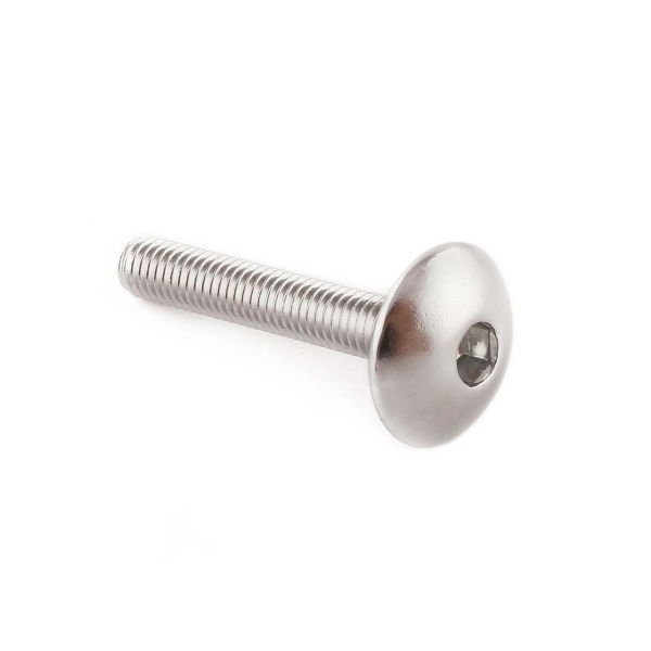 ΒΙΔΕΣ ΠΛΑΤΥΚΕΦΑΛΕΣ PRO-BOLT Aluminium Dome Head Bolt M5x(0.80mm)x30mm (16mm O/D) (LFB530XL) EXTRA LARGE HEAD