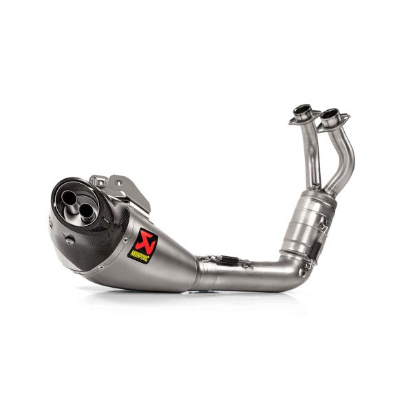 AKRAPOVIC EXHAUST YAMAHA MT-07 2024 / FZ-07 2024 / Tracer 7 GT 2024 / XSR 700 2024 / Xtribute 2024 RACING STREET LEGAL