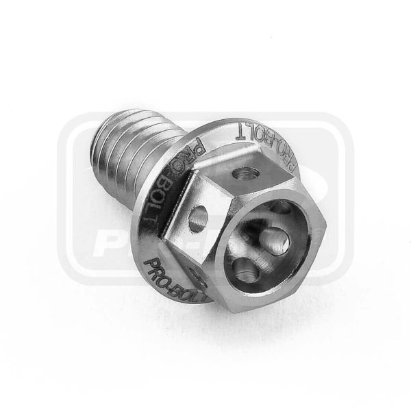 ΒΙΔΕΣ ΕΞΑΓΩΝΕΣ (ΧΑΡΑΓΜΕΝΕΣ) PRO-BOLT Aluminium Flanged Hex Head Bolt M6x(1.00mm)x10mm Race Spec Etched (LHX610RE)