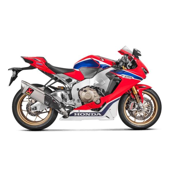 AKRAPOVIC EXHAUST HONDA CBR 1000 RR 17-19 (SP/SP2) & CBR 1000 RR 17-19 (with & without ABS) STREET LEGAL