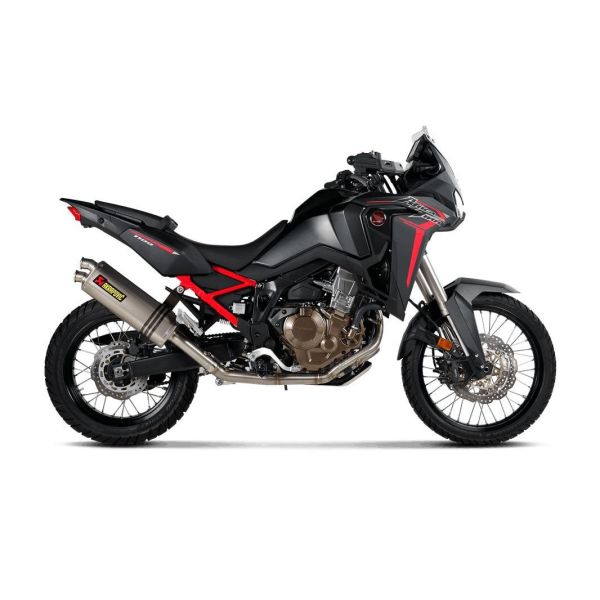 AKRAPOVIC EXHAUST HONDA CRF 1100 L Africa Twin 20-24 OPEN