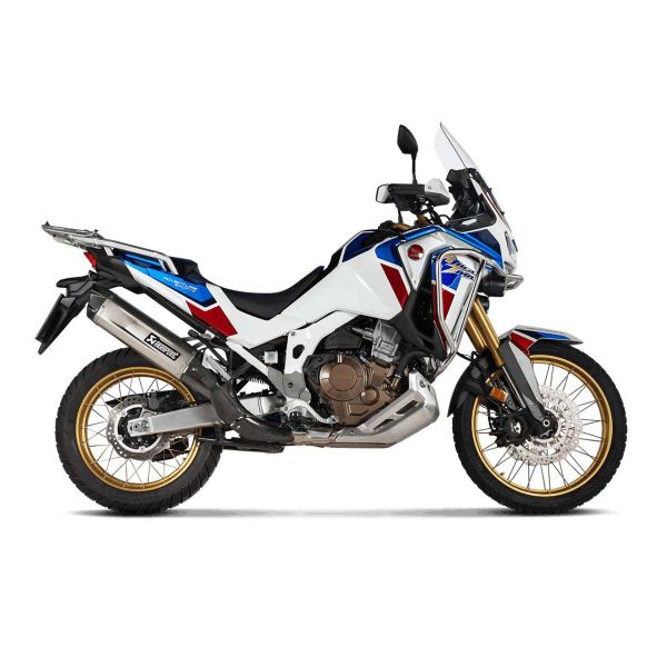 AKRAPOVIC EXHAUST HONDA CRF 1100 L Africa Twin 20-23 / CRF 1100 L Africa Twin Adventure Sports 20-23 STREET LEGAL