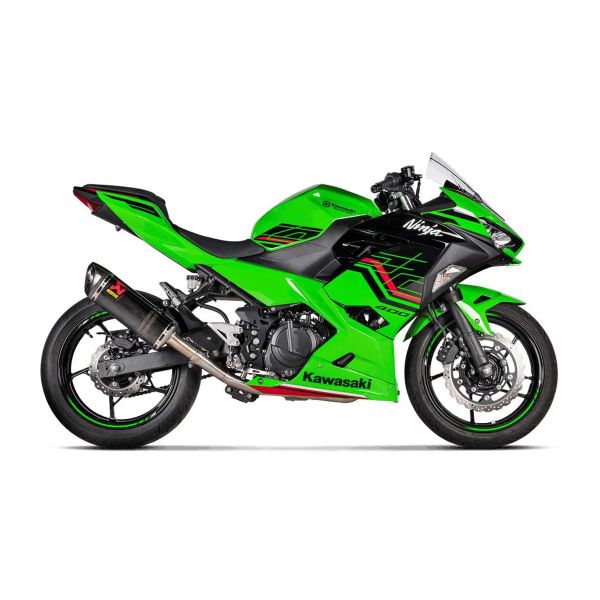 AKRAPOVIC ΕΞΑΤΜΙΣΗ KAWASAKI Ninja 250 18-19 / Ninja 400 18-25 / Z 400 19-25 OPEN