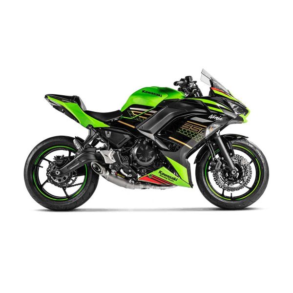 AKRAPOVIC ΕΞΑΤΜΙΣΗ KAWASAKI Ninja 650 21-24 / Z 650 21-24 RACING OPEN