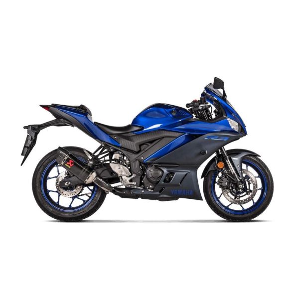 AKRAPOVIC ΕΞΑΤΜΙΣΗ YAMAHA MT-03 22-24 / YZF R3 22-24 STREET LEGAL